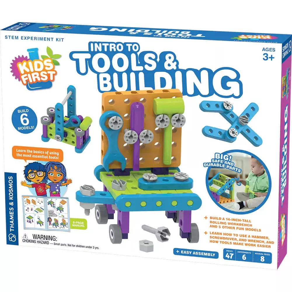 KIDS FIRST mokslinis rinkinys Tools and Building