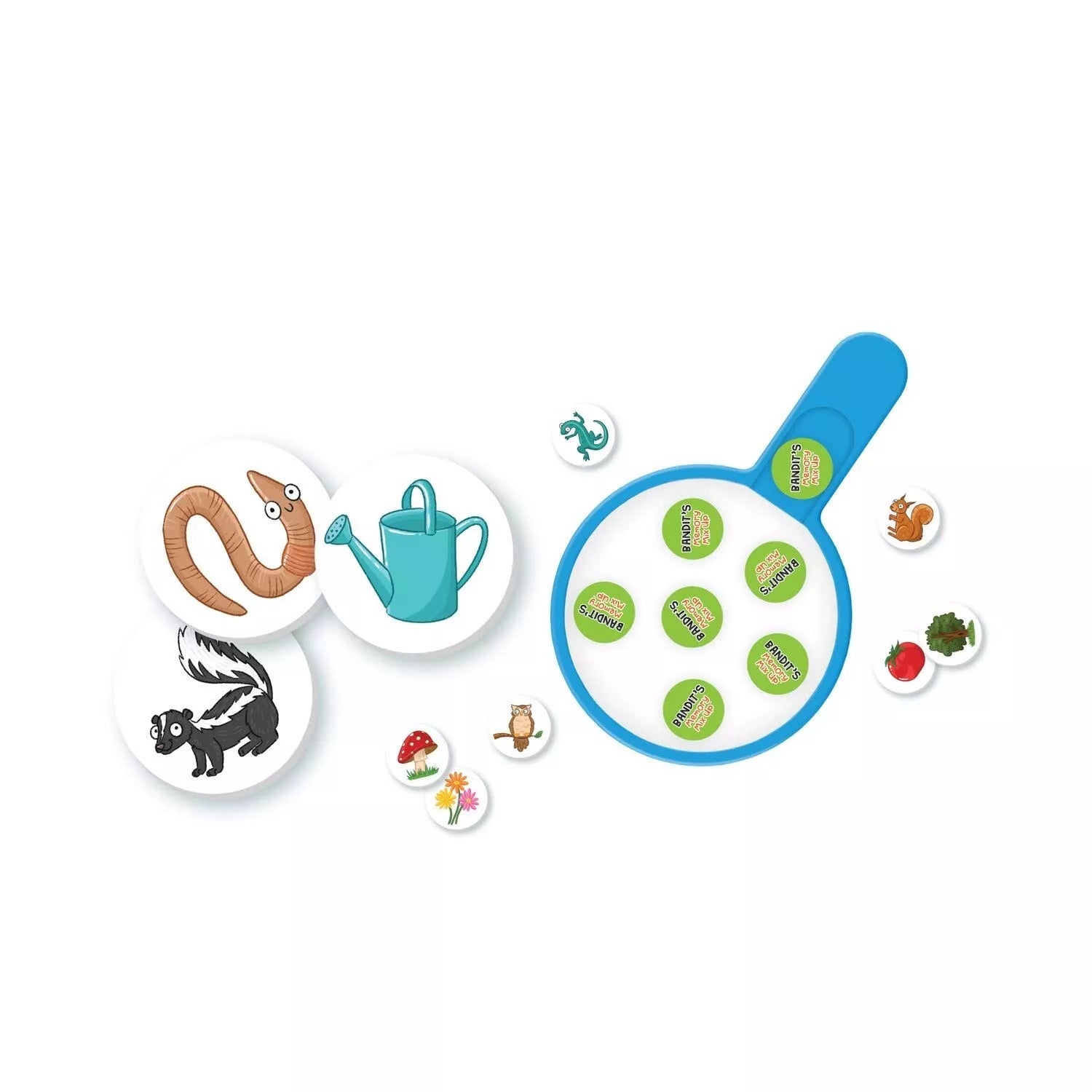 Atminties žaidimas „Bandit's Memory Mix Up“