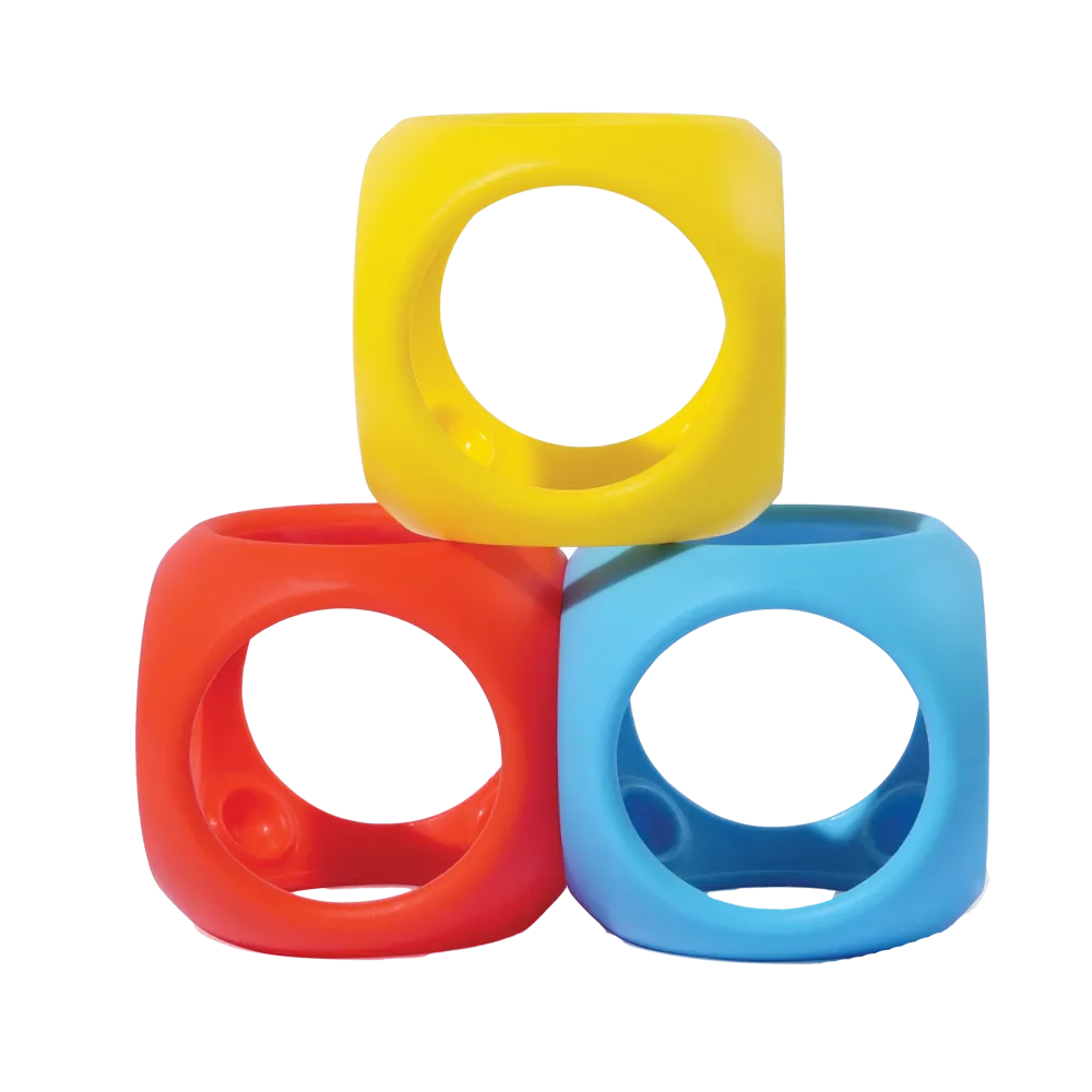 „Oibo“ - daugiafunkcinių sensorinių žaislų-kramtukų rinkinys