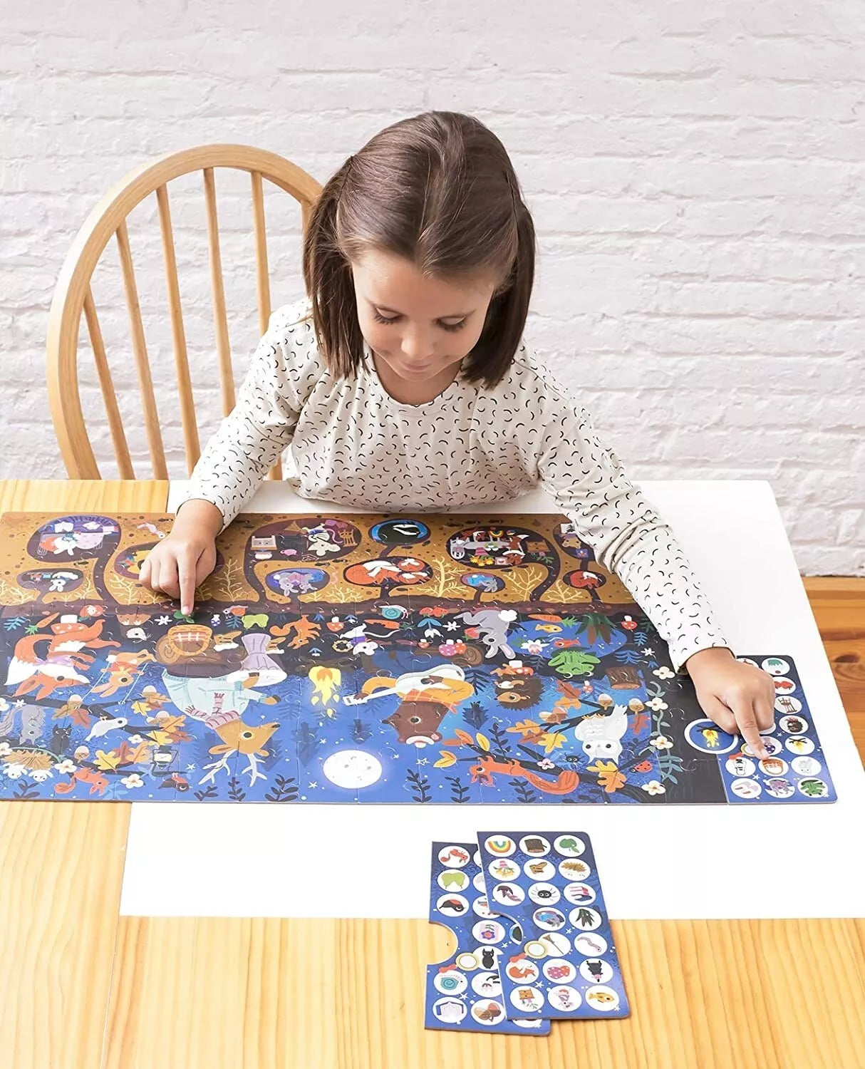 APLI Pastabumo dėlionė „Miškas”