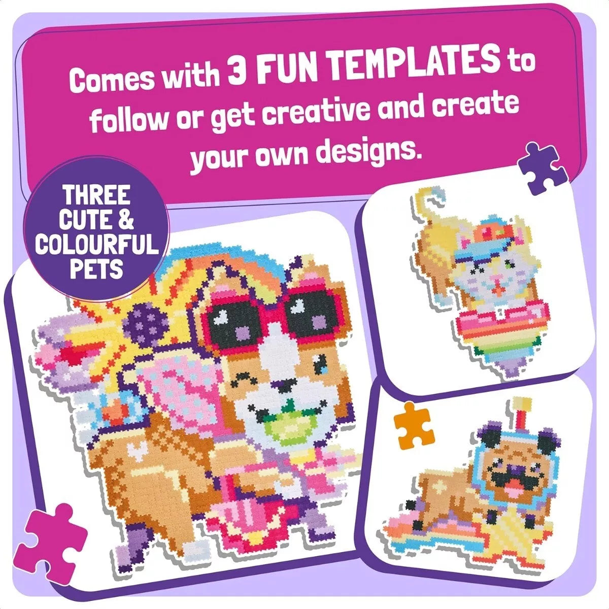 Jixelz kūrybinė mozaika „Mieli augintiniai“ (1750 d.)