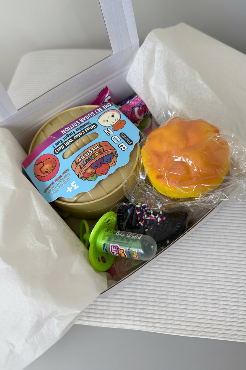 MINI squishy dovanų dėžutė ✨ – siurprizas vaikui
