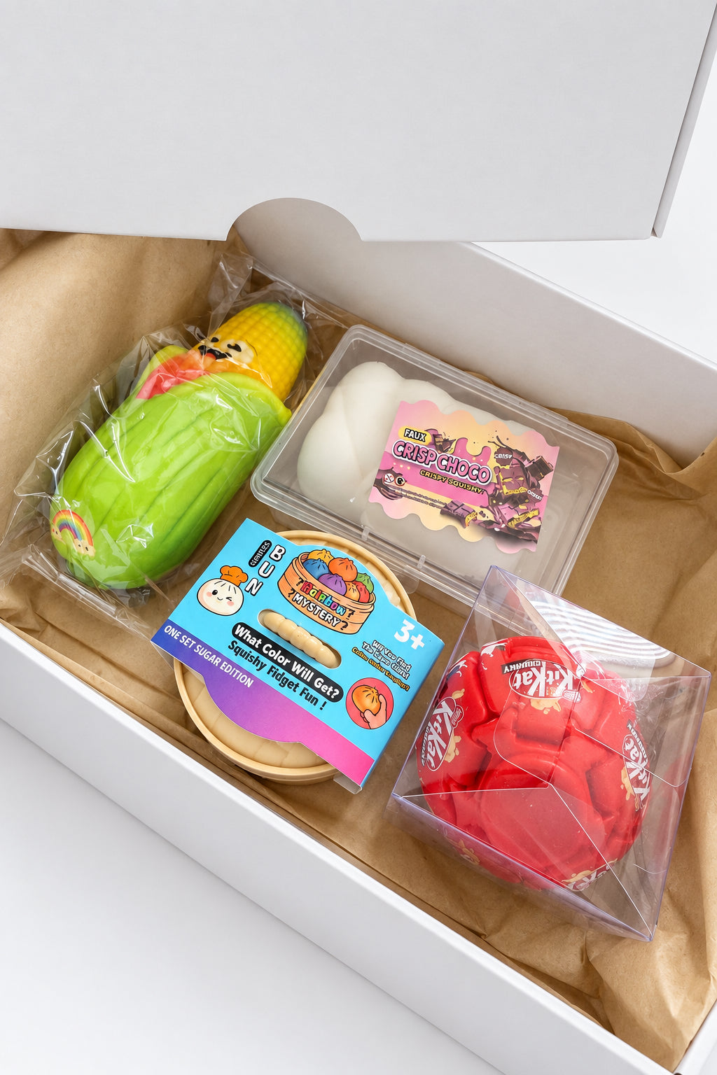 "Kittydubai" squishy and fidget set