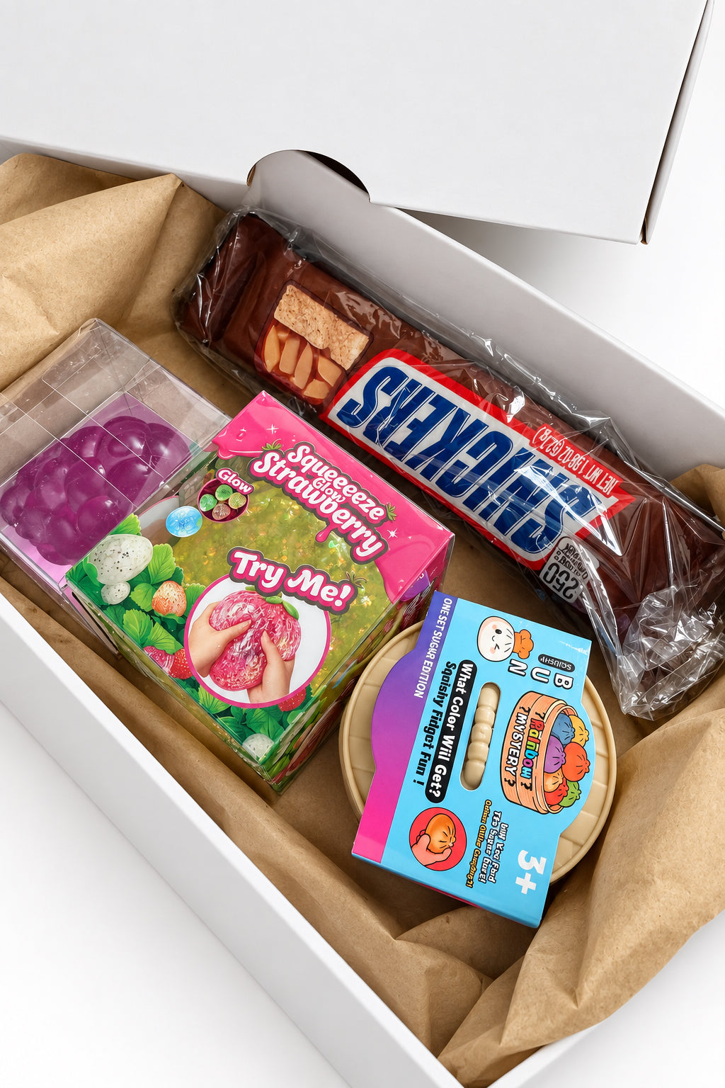 Squishy "Sneakers" Box – Set of 4 Toys