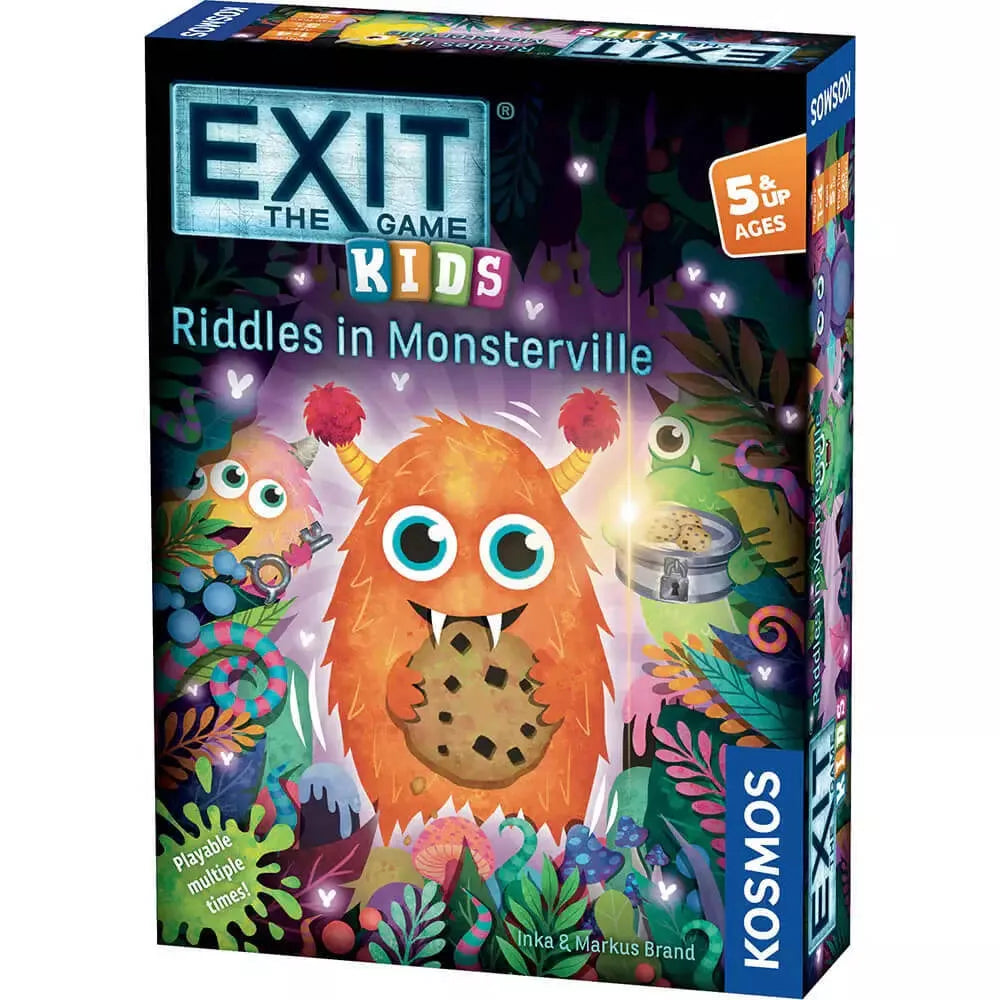 EXIT Kids mokslinis žaidimas „Riddles in Monsterville“