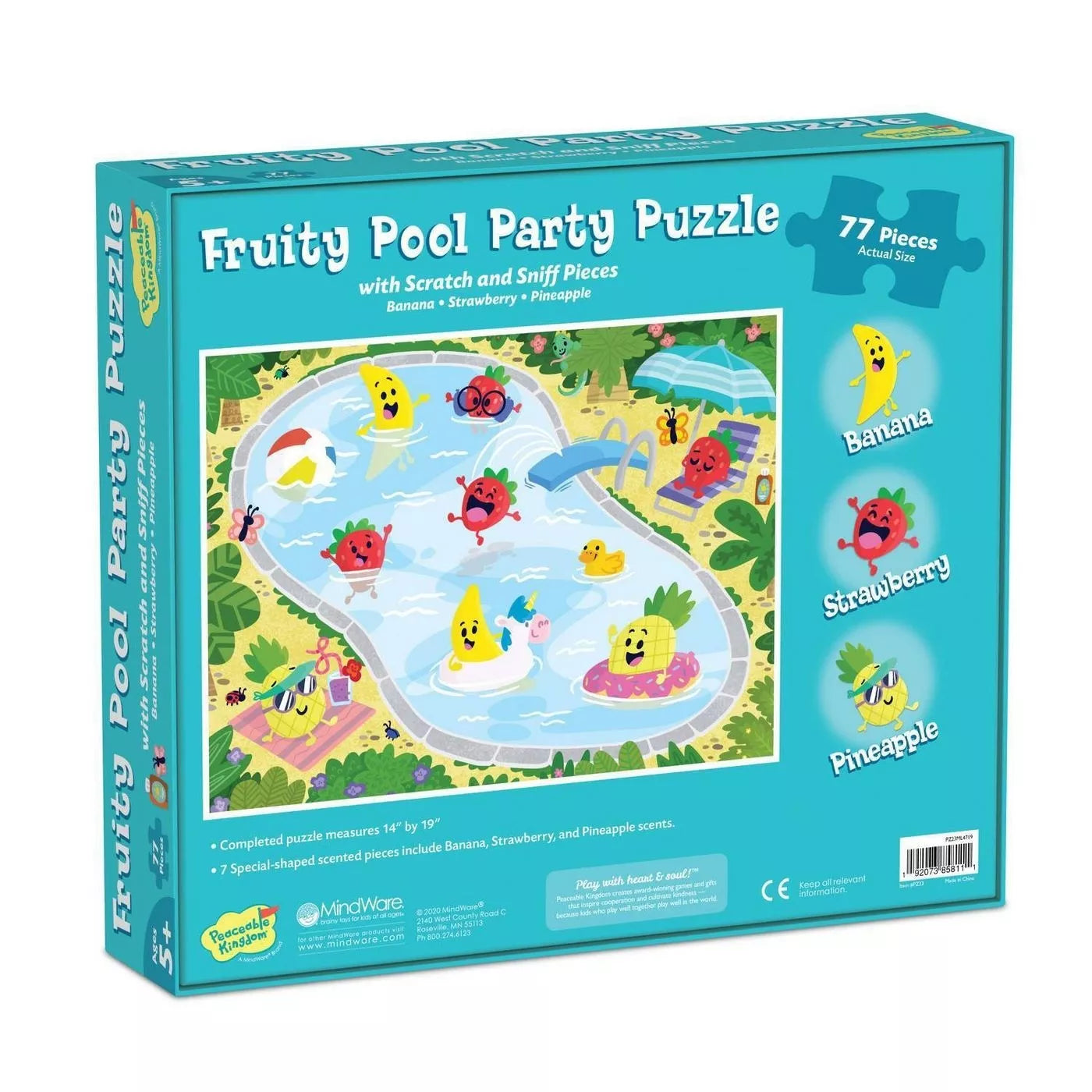 Dėlionė „Scratch and Sniff: Fruity Pool Party“