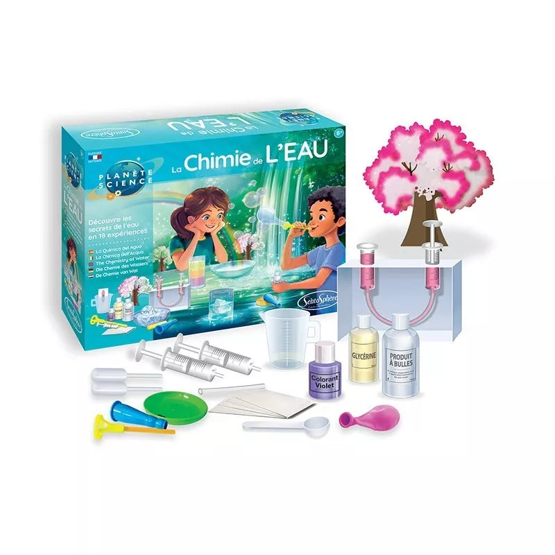 Mokslinis rinkinys „Vandens magija“ (16 eksperimentų)