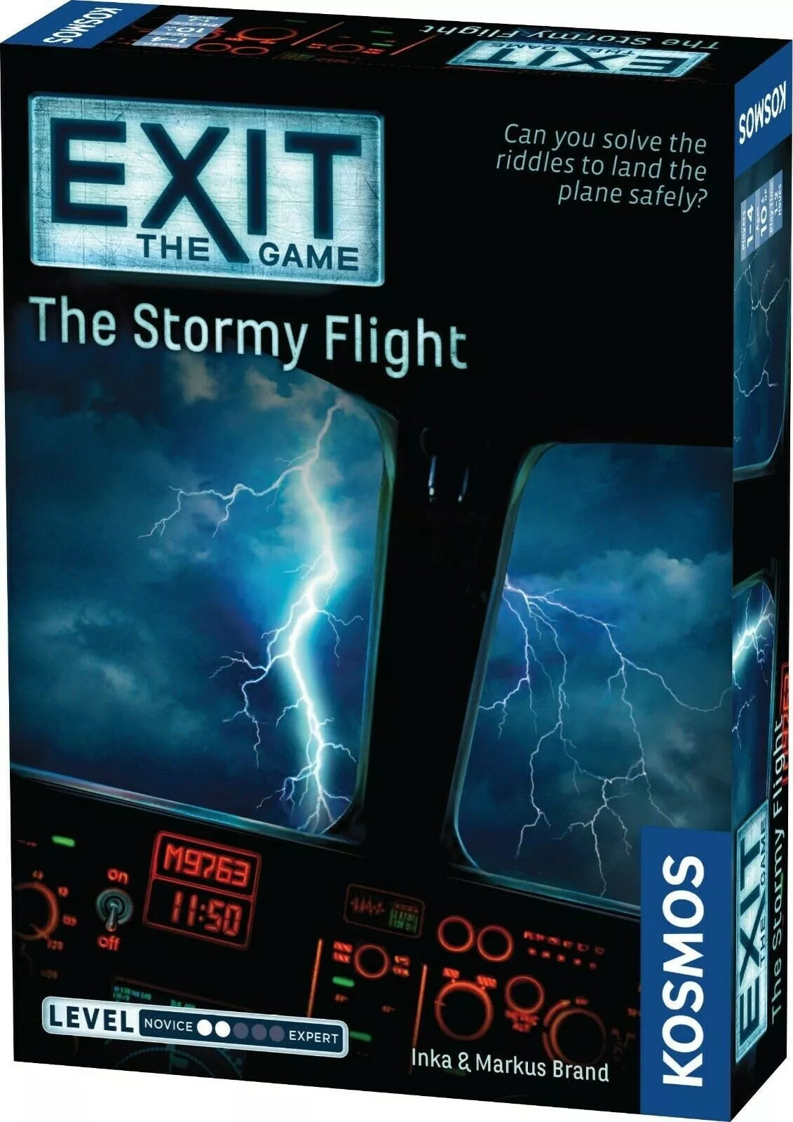 EXIT mokslinis žaidimas „The Stormy Flight“