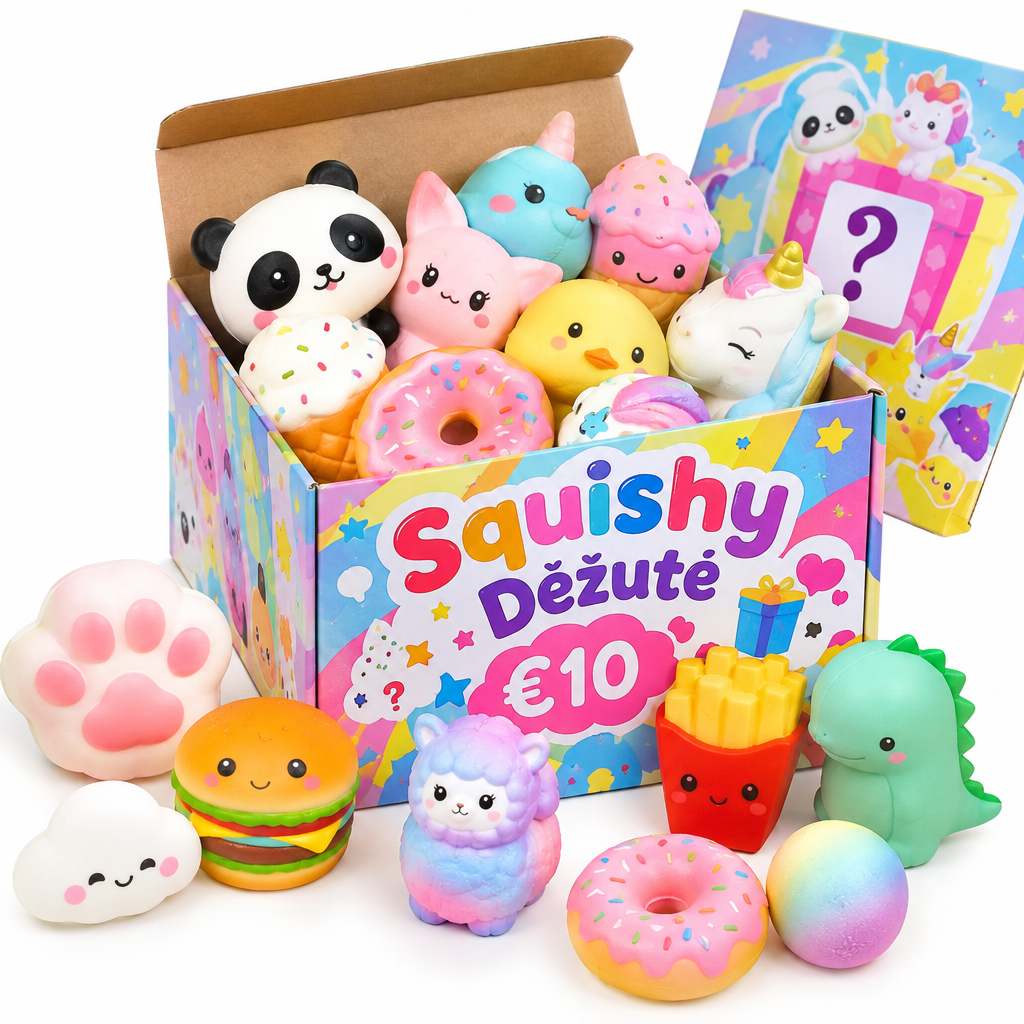 Squishy BOX iki 10 € (MINI)