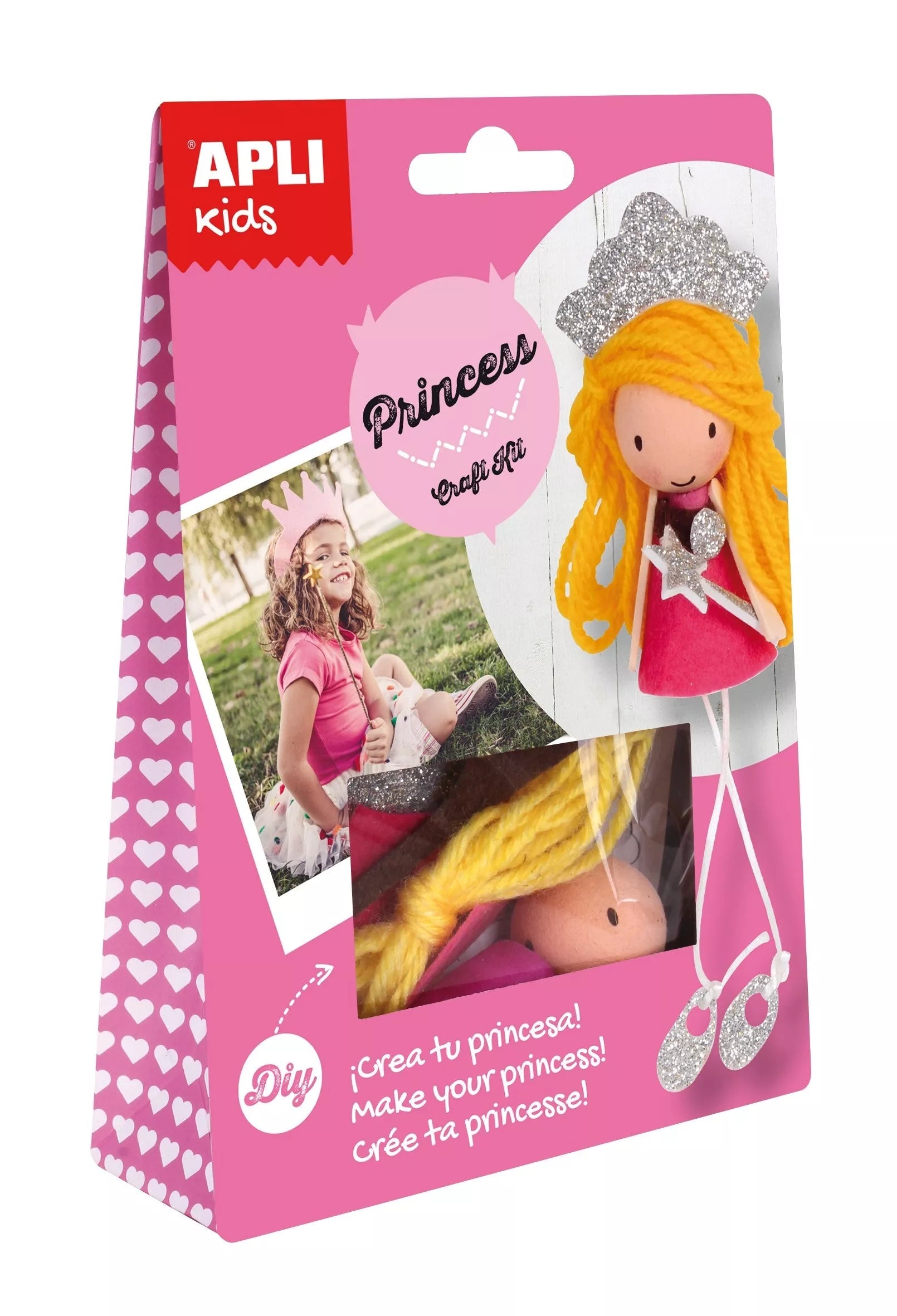 Apli Kids pasidaryk pats mini rinkinys PRINCESĖ