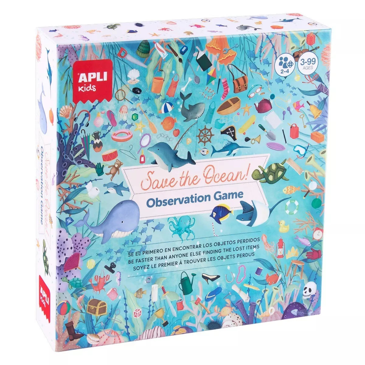 Pastabumo žaidimas IŠGELBĖK VANDENYNĄ