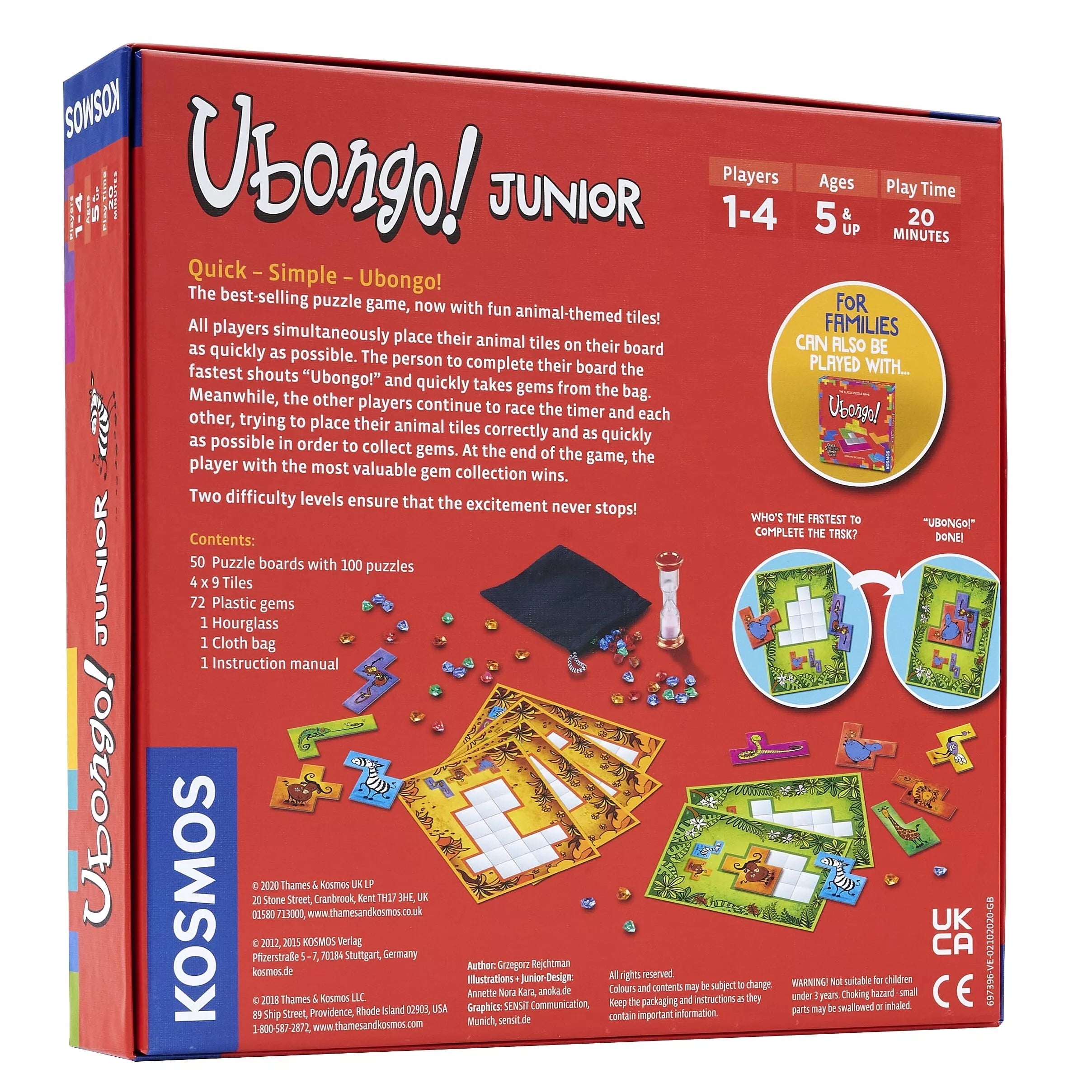 KOSMOS stalo žaidimas Ubongo Junior