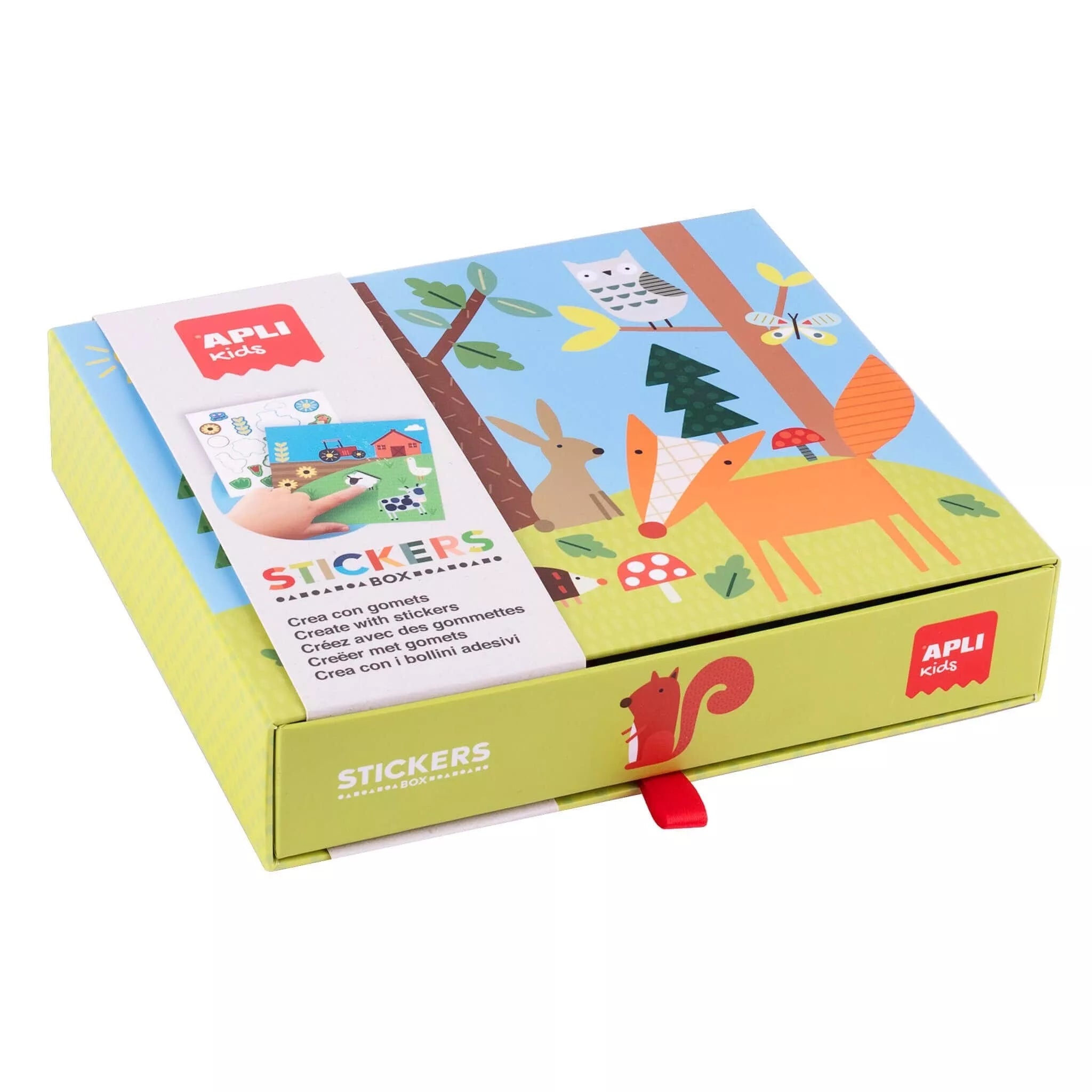 Lipdukų žaidimas „Forest“