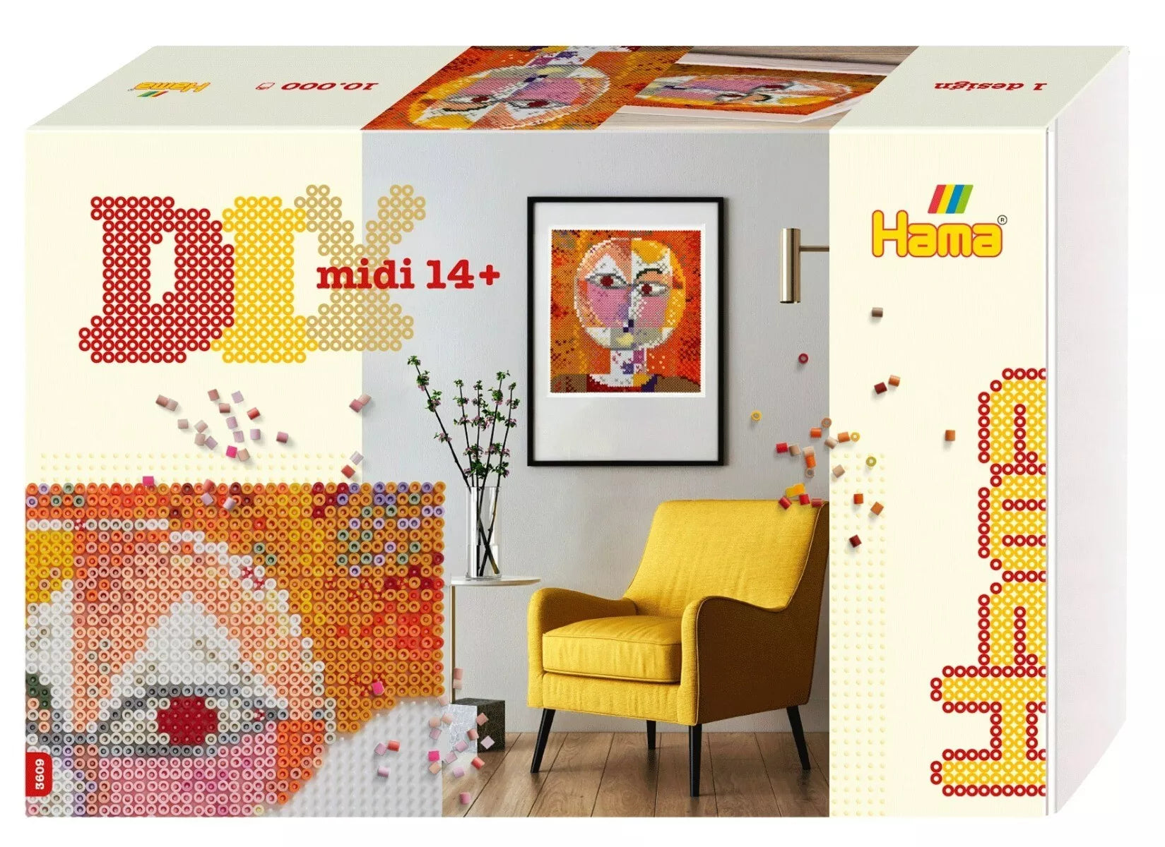 HAMA ART kūrybinis karoliukų rinkinys PAUL KLEE