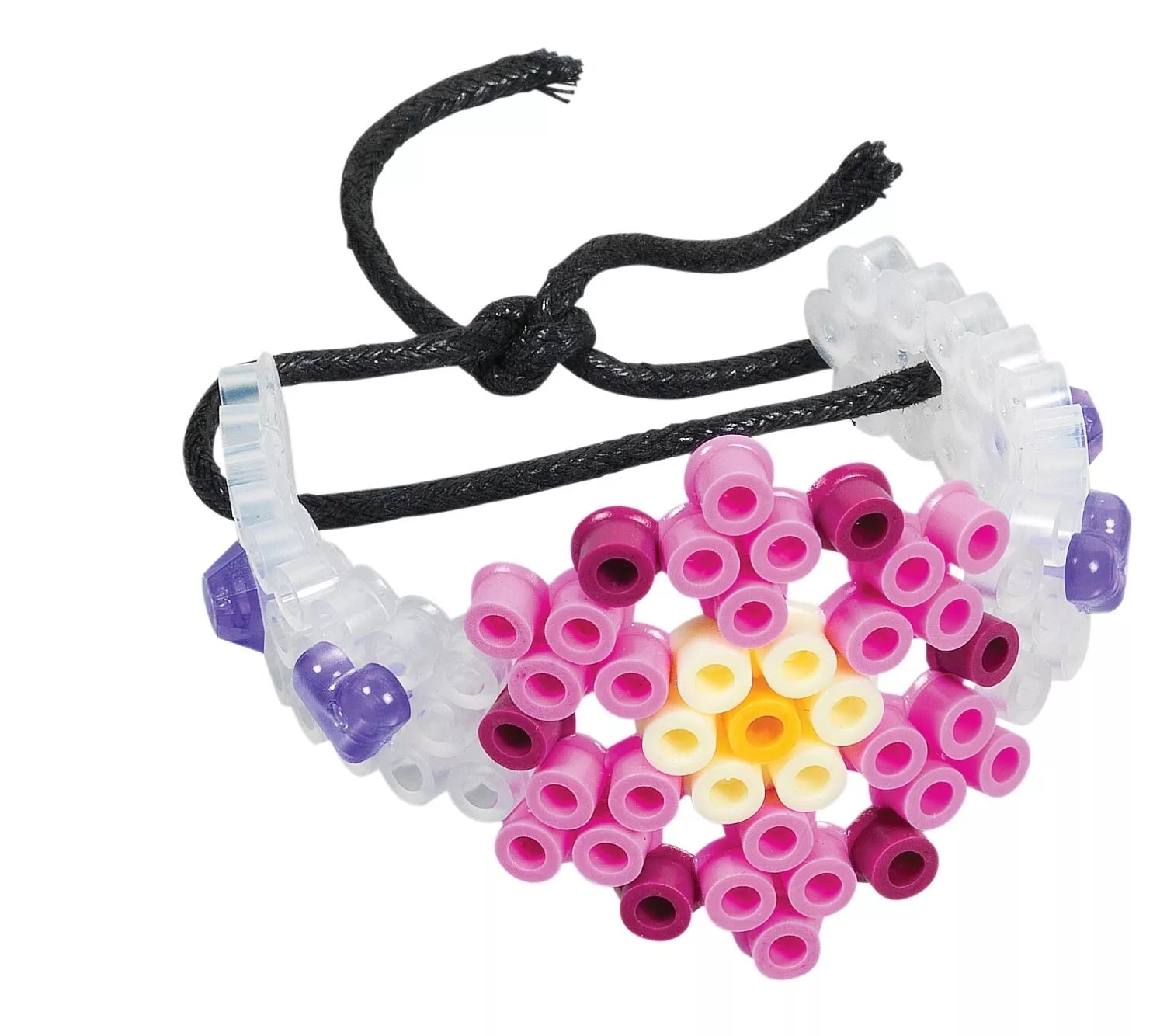 Hama MIDI karoliukai dėžutėje „Rožiniai kerai“