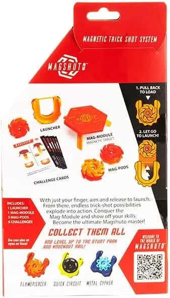 Magnetinių triukų rinkinys „Magshuto: Metal Cypher“