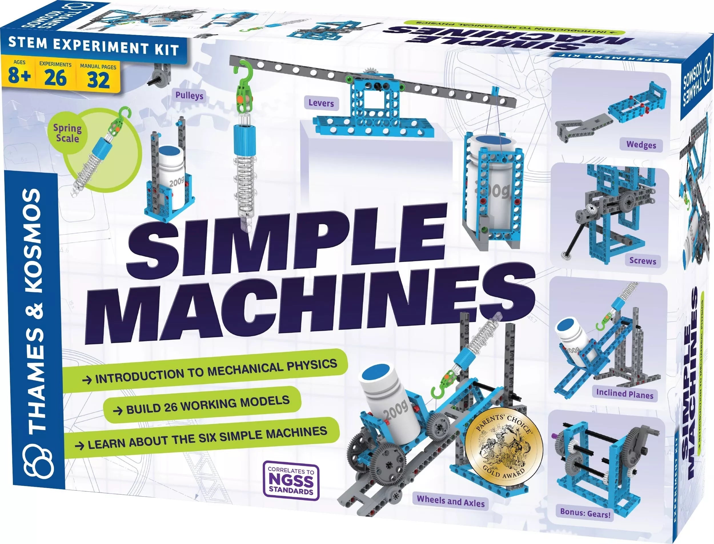Kosmos STEM rinkinys ”Simple machines”