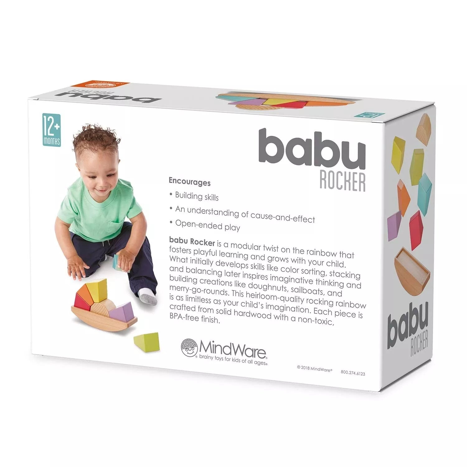 Mindware - „Babu“ besisupanti vaivorykštė