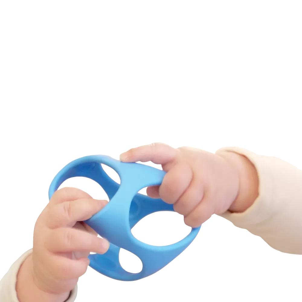 „Oibo“ - daugiafunkcinis sensorinis žaislas-kramtukas (mėlynas)