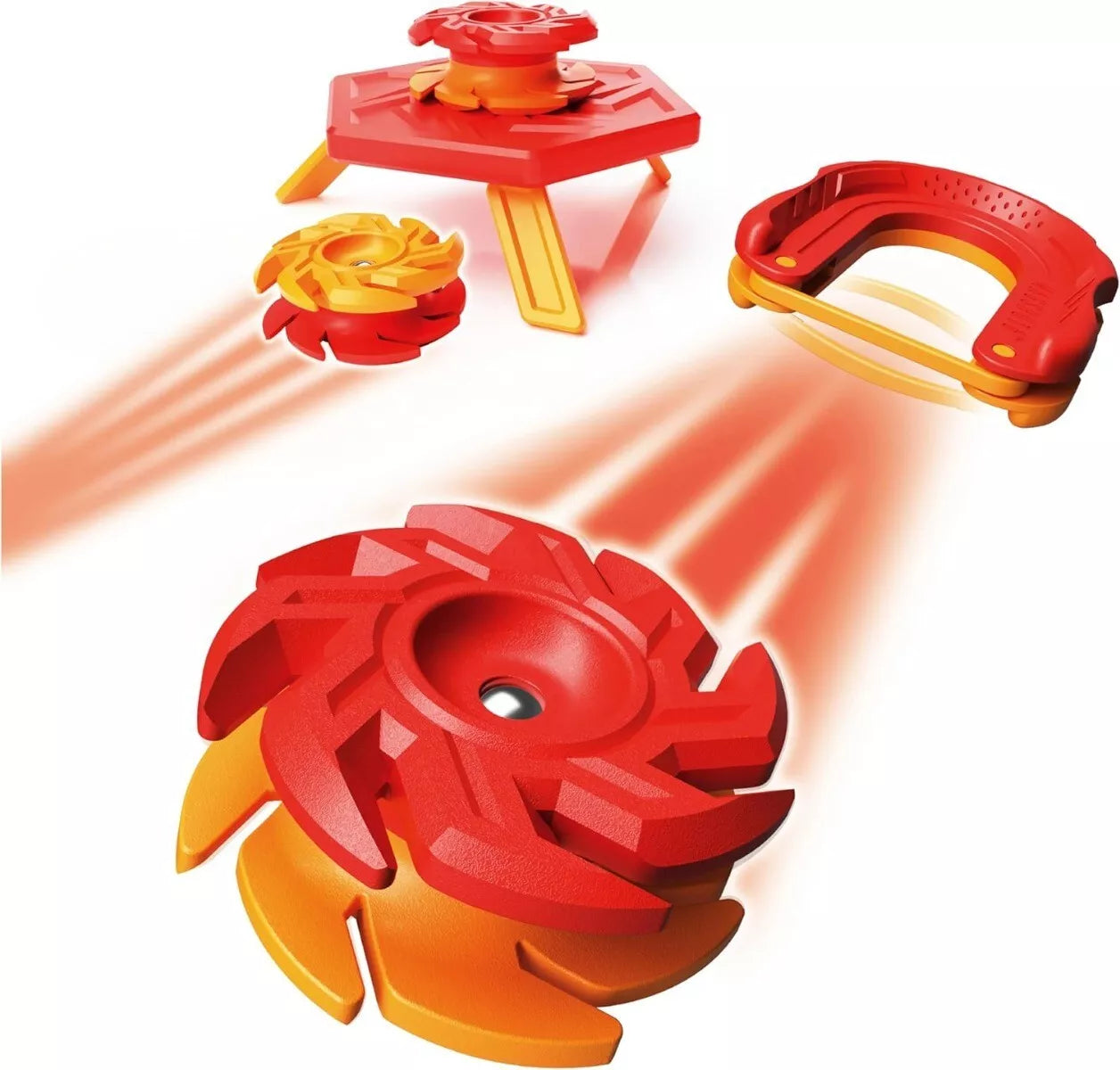 Magnetinių triukų rinkinys „Magshuto: Flamepiercer“