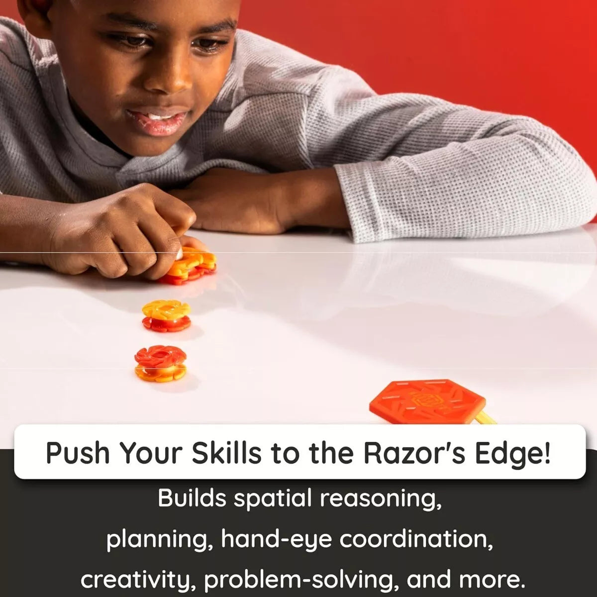 Magnetinių triukų rinkinys „Magshuto: Flamepiercer“