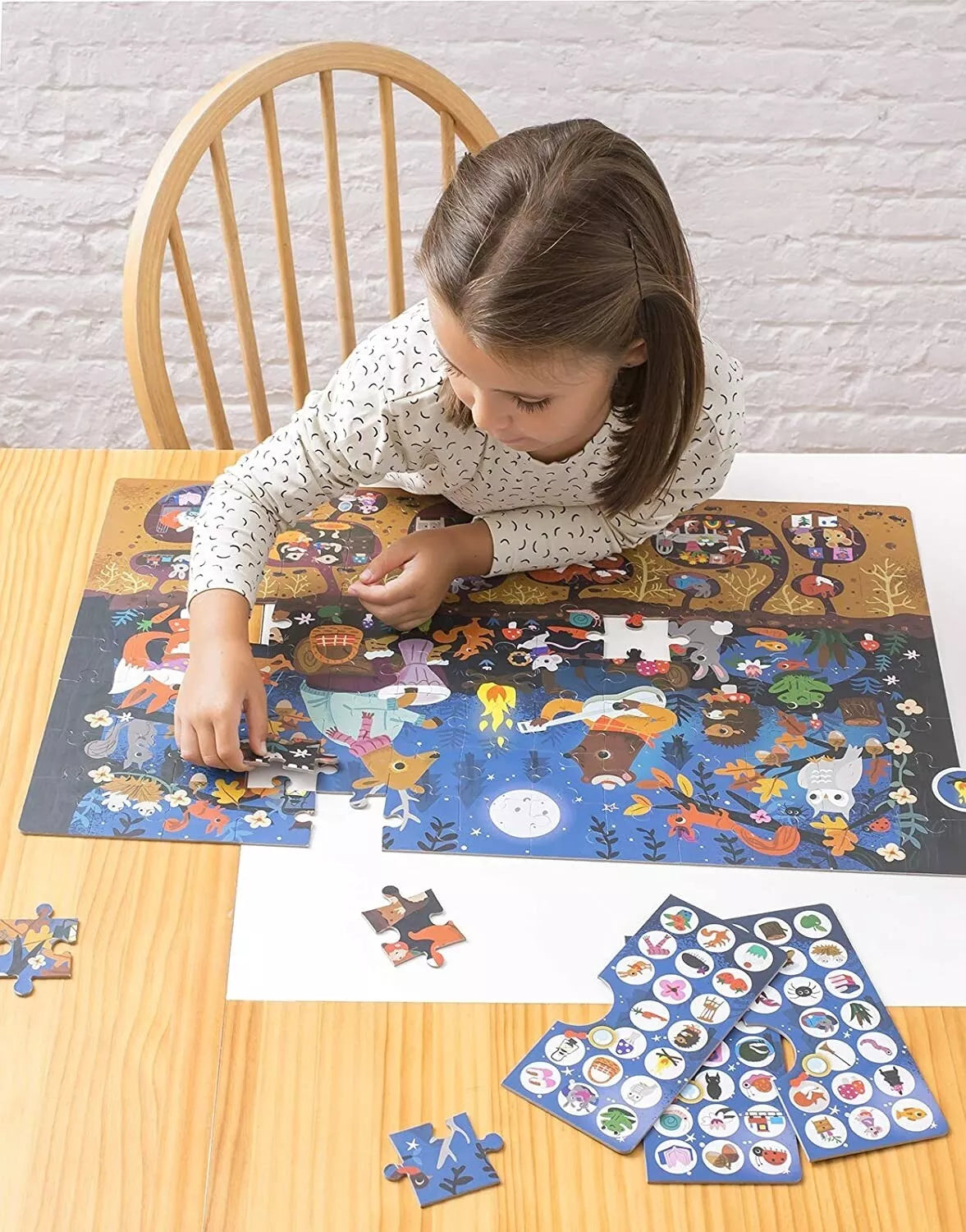 APLI Pastabumo dėlionė „Miškas”