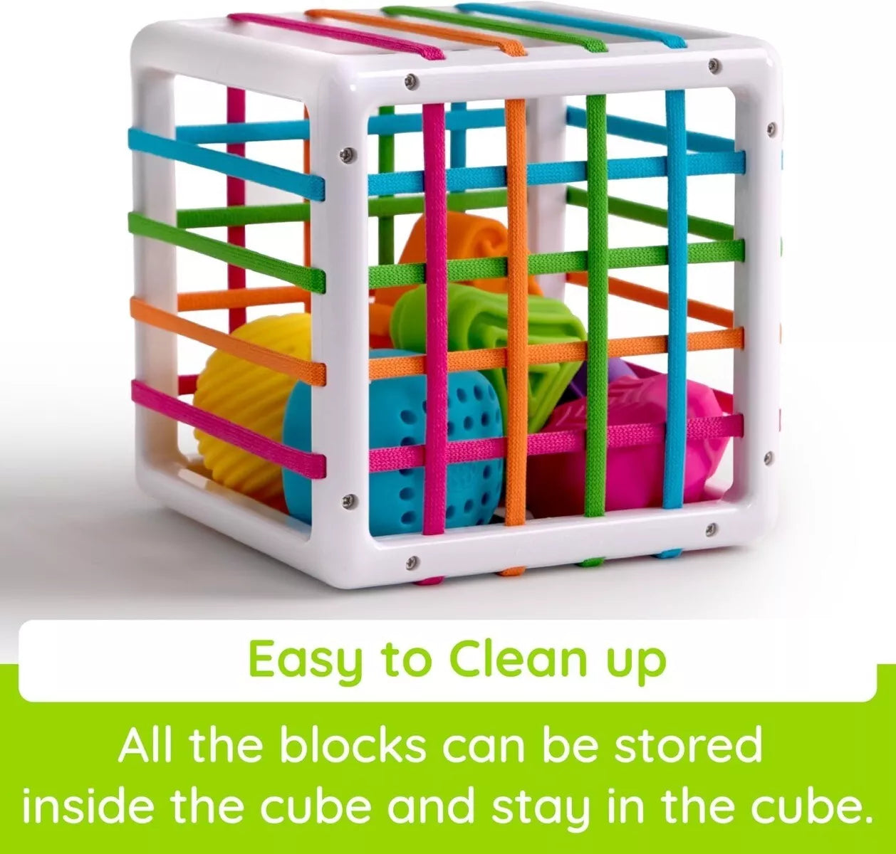 Fat Brain Toys Inovatyvus sensorinis kubas „InnyBin“