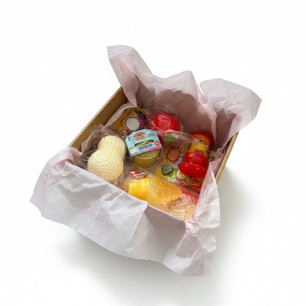 MIDI Squishy “RAUSVUMA” dovanų dėžutė