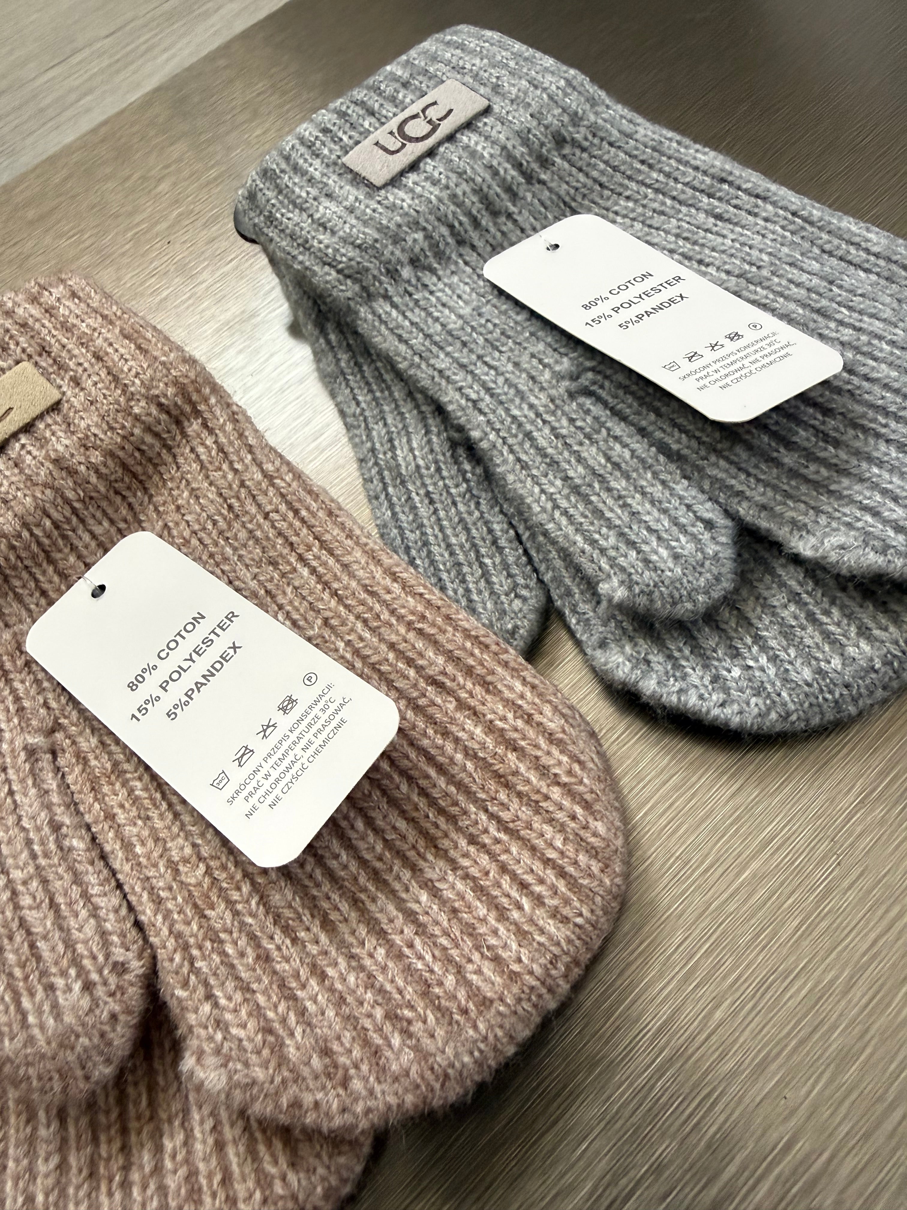 Medvilnės 80% kumštinės pirštinės 5-6metų 2vnt (Pilka-nude)