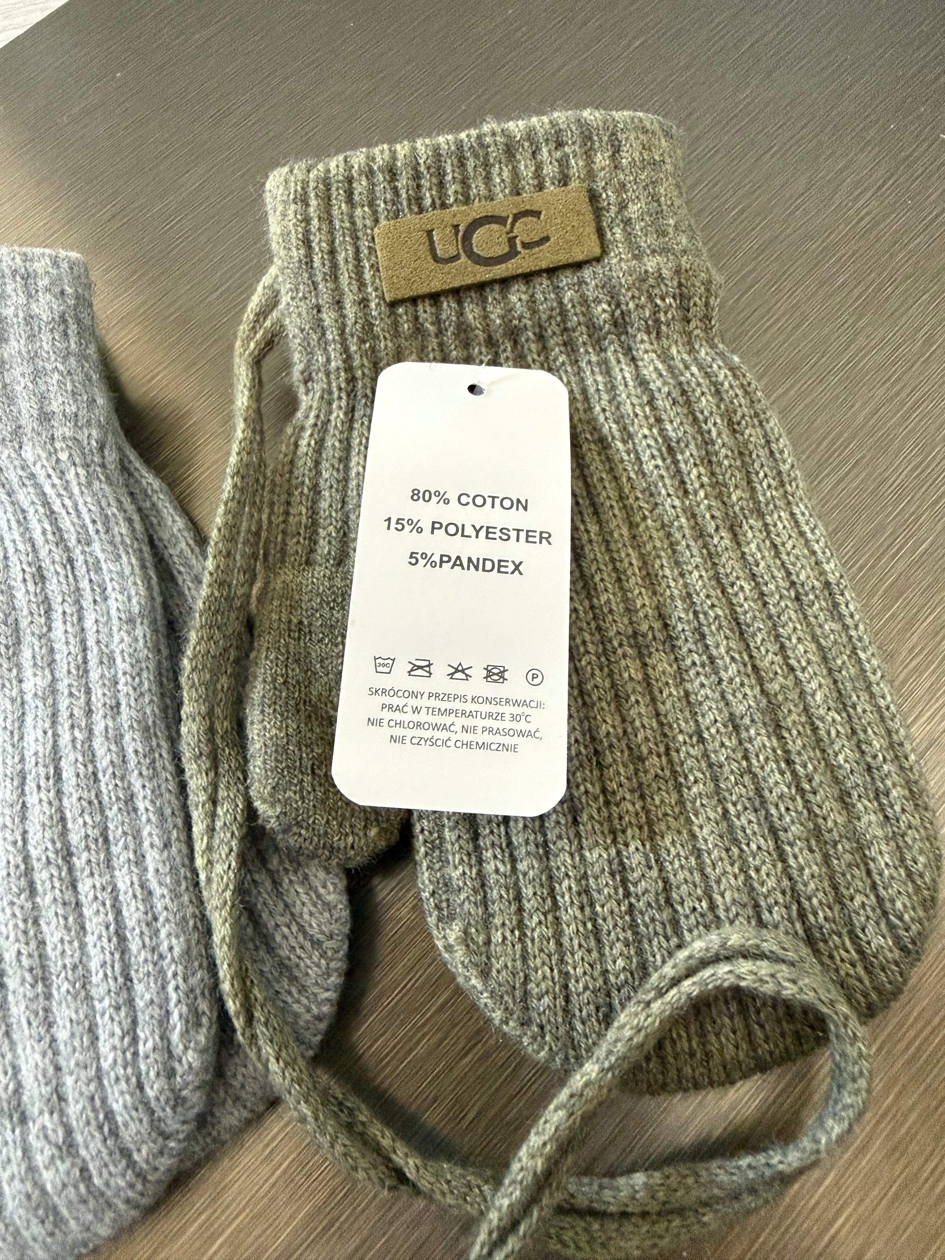 Medvilnės 80% kumštinės pirštinės 2-3metų (Chaki - pilka)