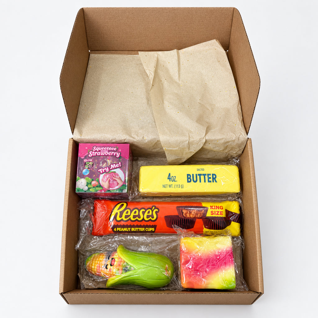 Mini BOX: 5 squishy rinkinys