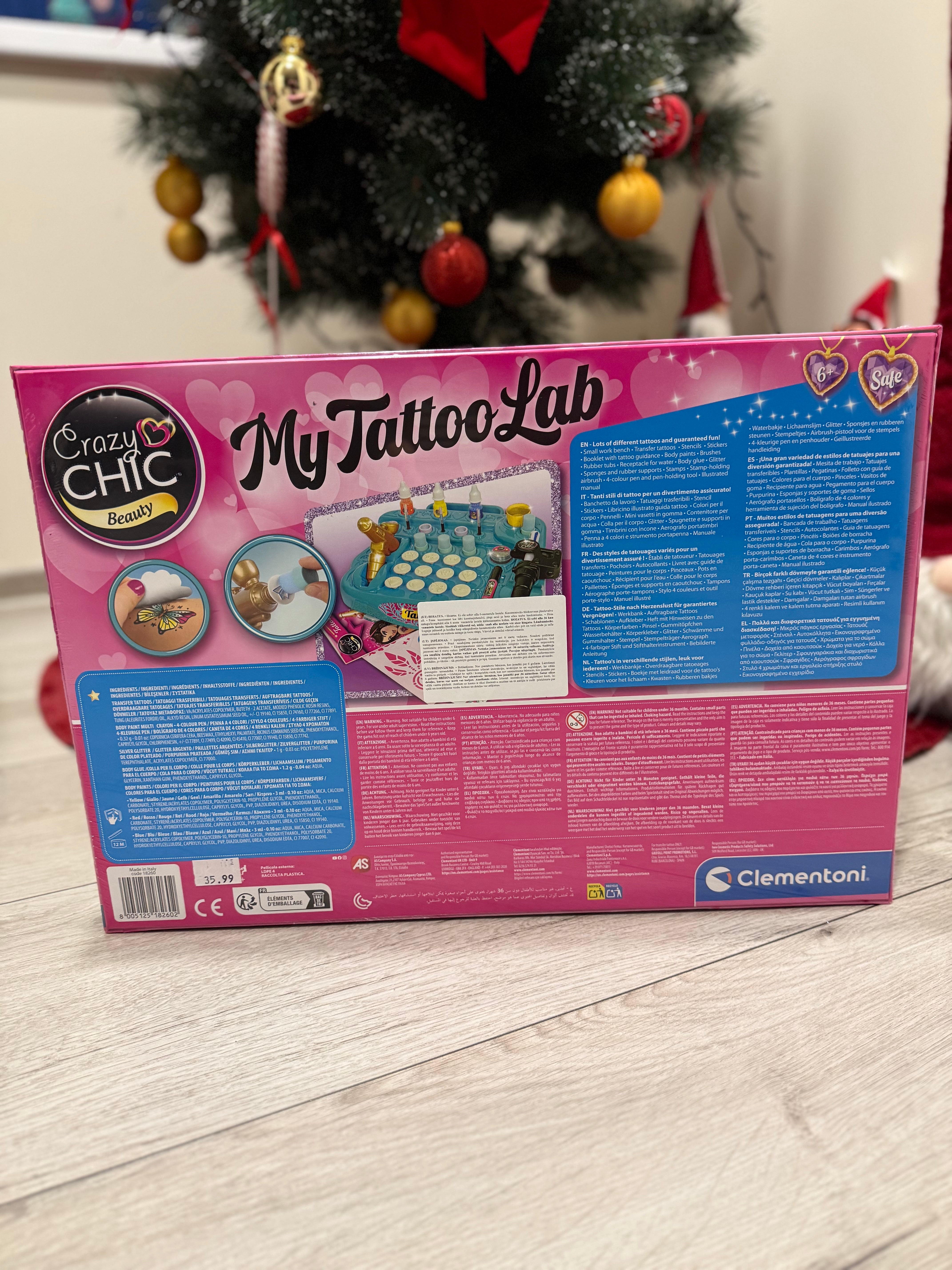 Laikinų tatuiruočių rinkinys