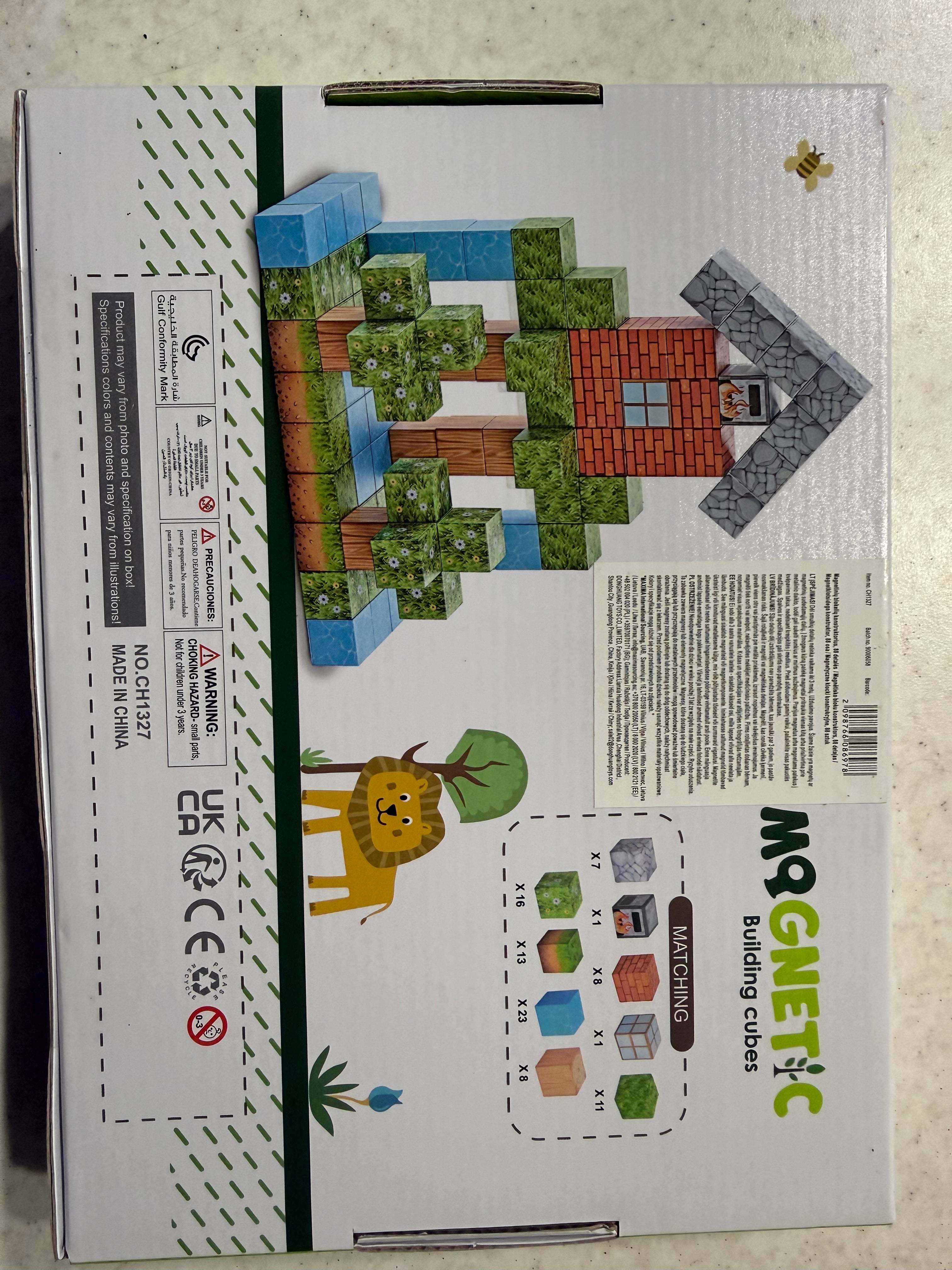 Minecraft magnetinis rinkinys