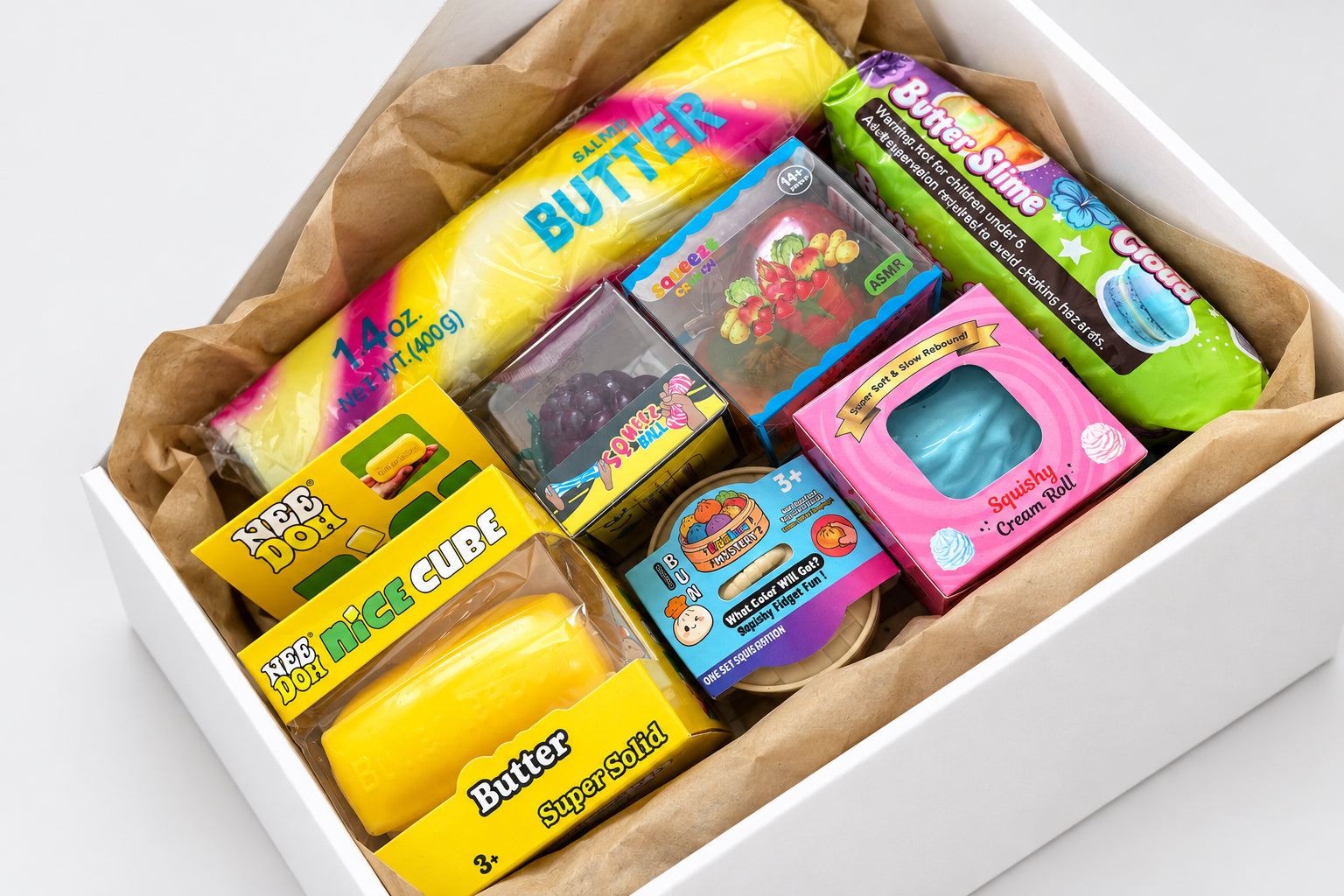 BIG #7 Squishy Mystery Box – staigmenų dėžutė