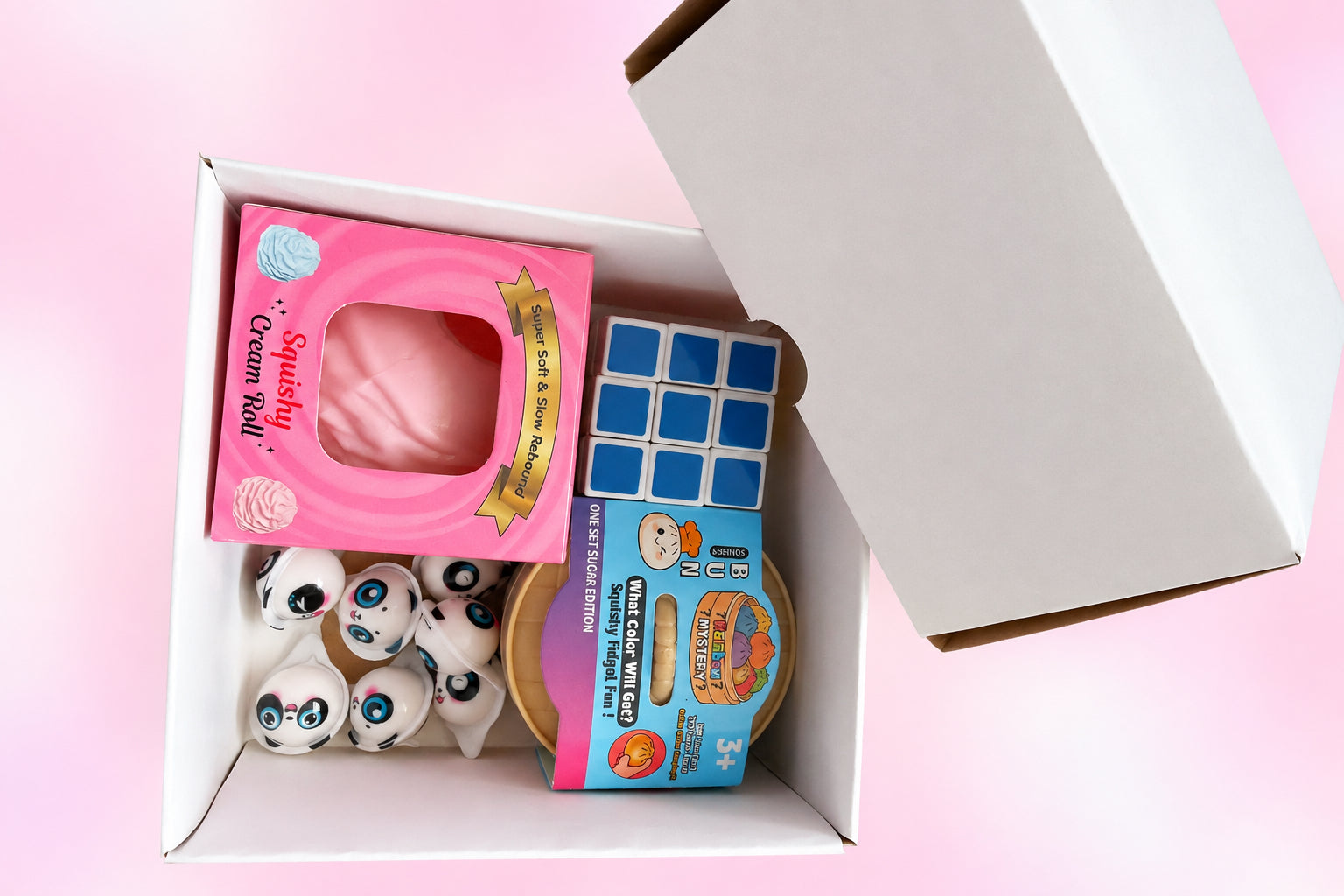 Mini „Zefyriukas“ squishy dėžutė