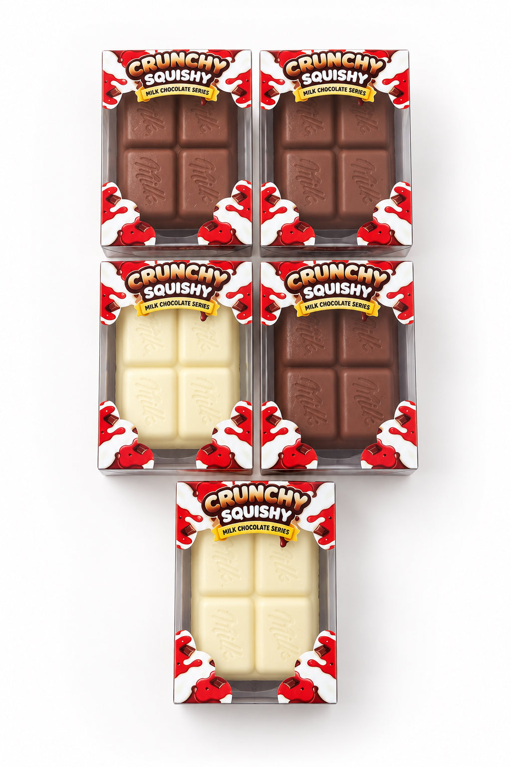 Antistresinis žaislas CRUNCHY „Milka“