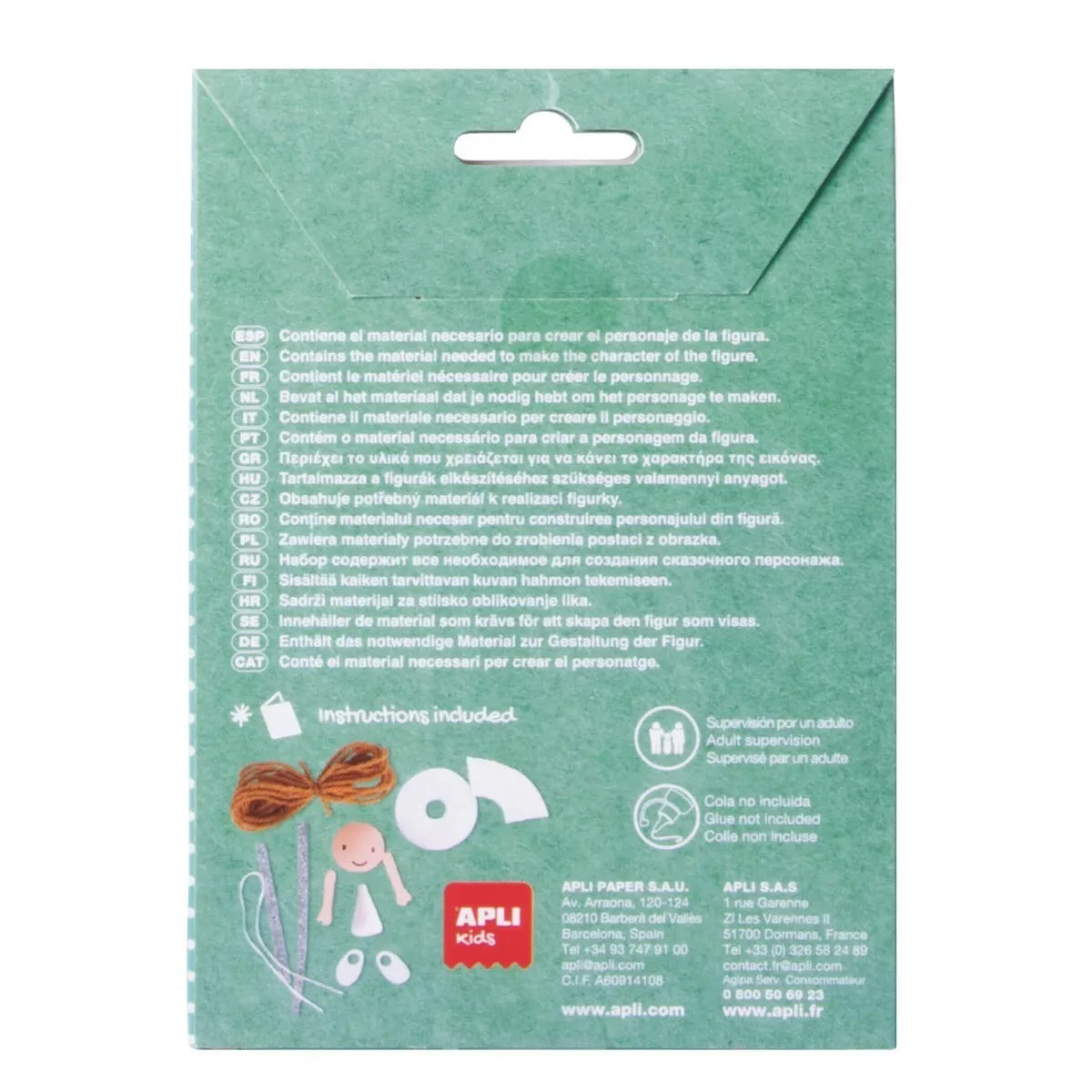 Apli Kids pasidaryk pats mini rinkinys BALERINA