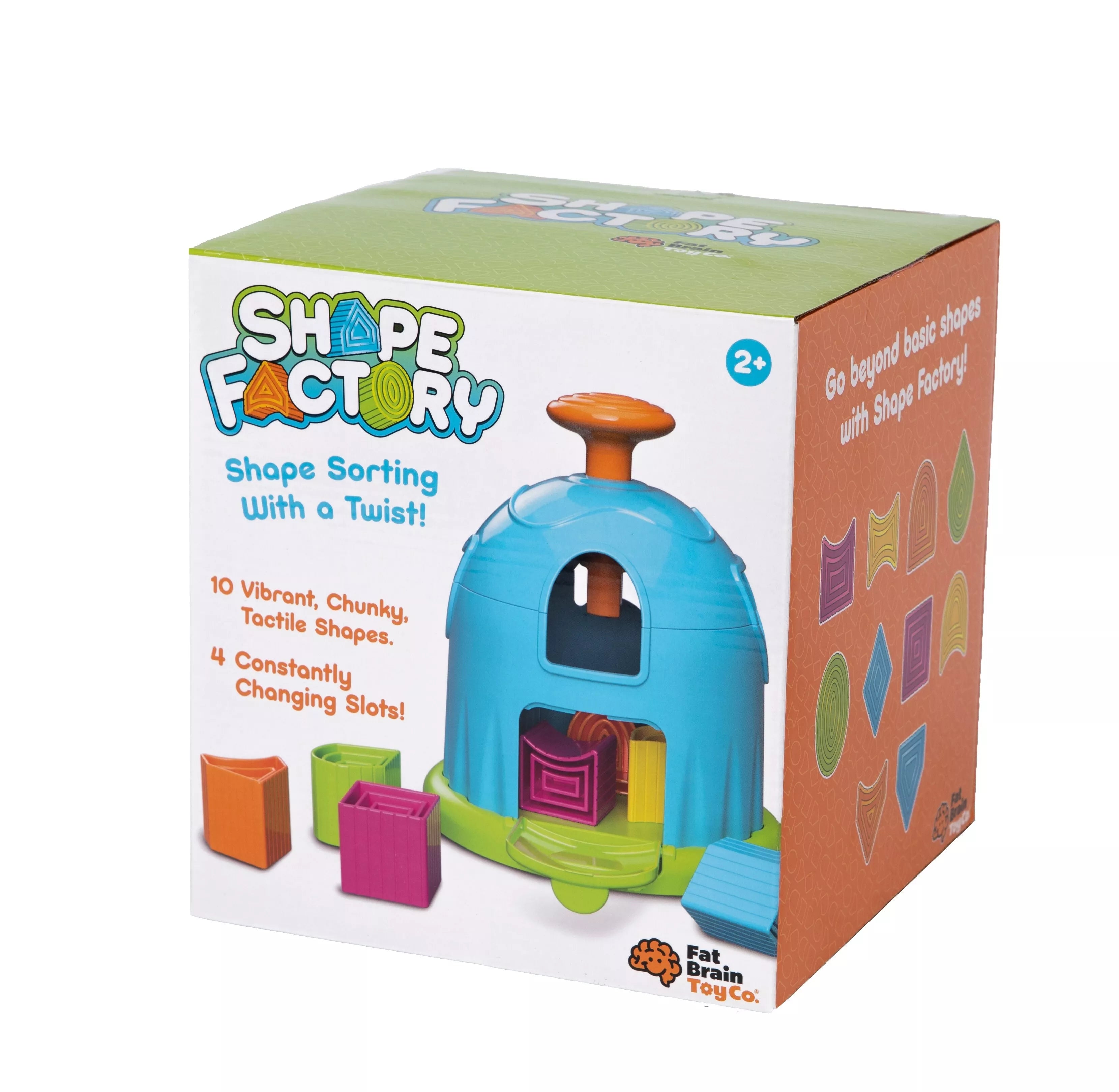 Formų rūšiavimo žaidimas „Shape Factory“