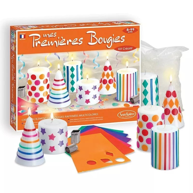 Žvakių gamybos rinkinys „Mano pirmosios žvakės“