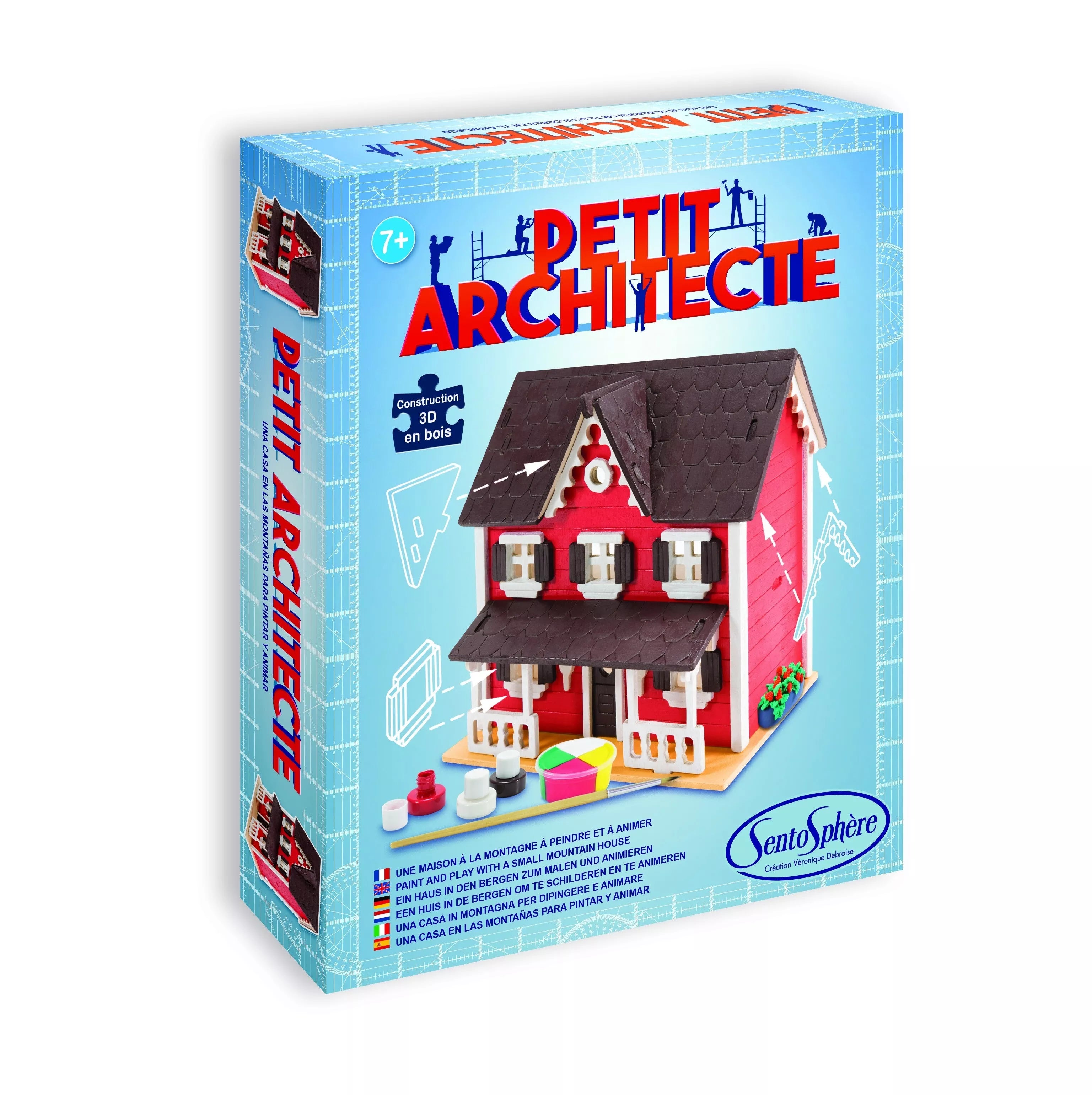 Kūrybinis rinkinys PETIT ARCHITECTE Skandinavijos namai