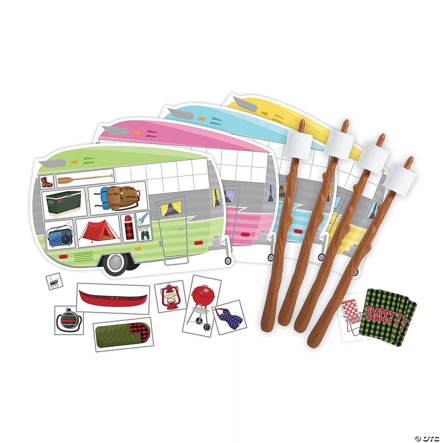 Stalo žaidimas „Slappy camper“