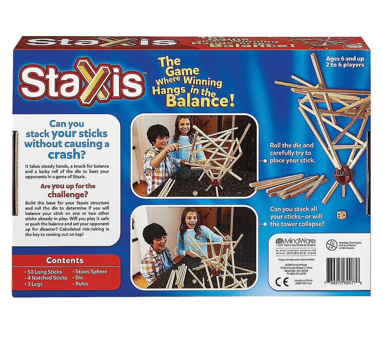 Konstravimo žaidimas „Staxis”